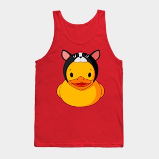 French Bulldog Hat Rubber Duck Tank Top